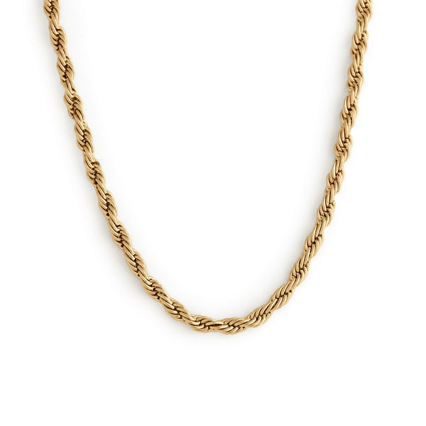 BOLD ROMANCE NECKLACE - GOLD PLATED