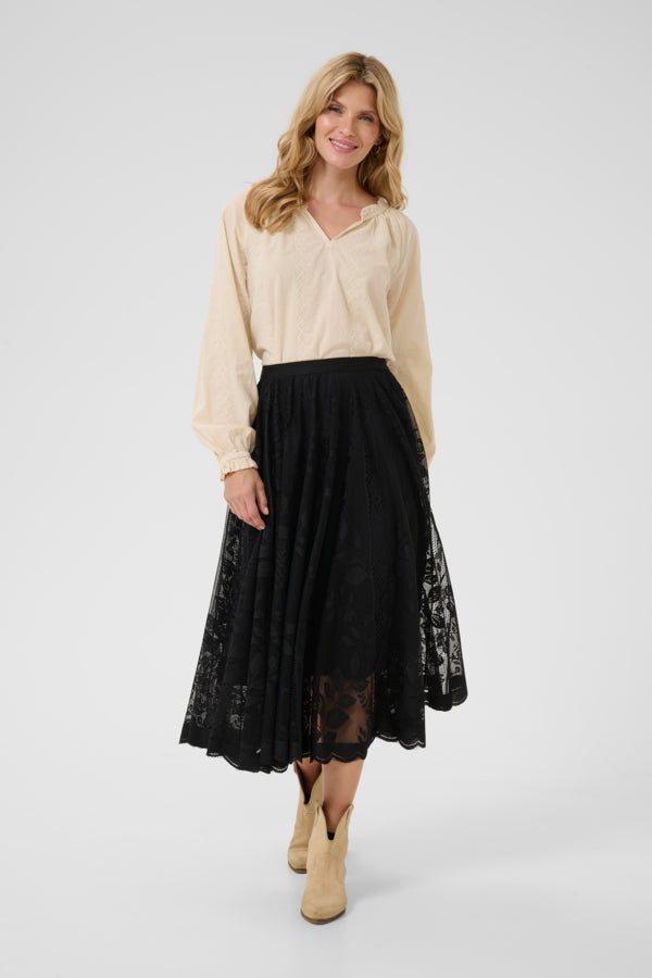 CRLUANNA LACE SKIRT