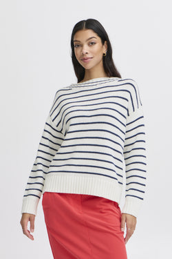 BYNAGLA STRIPED PULLOVER