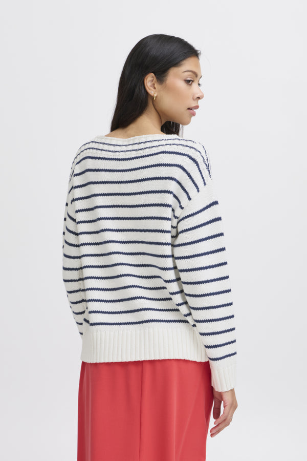 BYNAGLA STRIPED PULLOVER