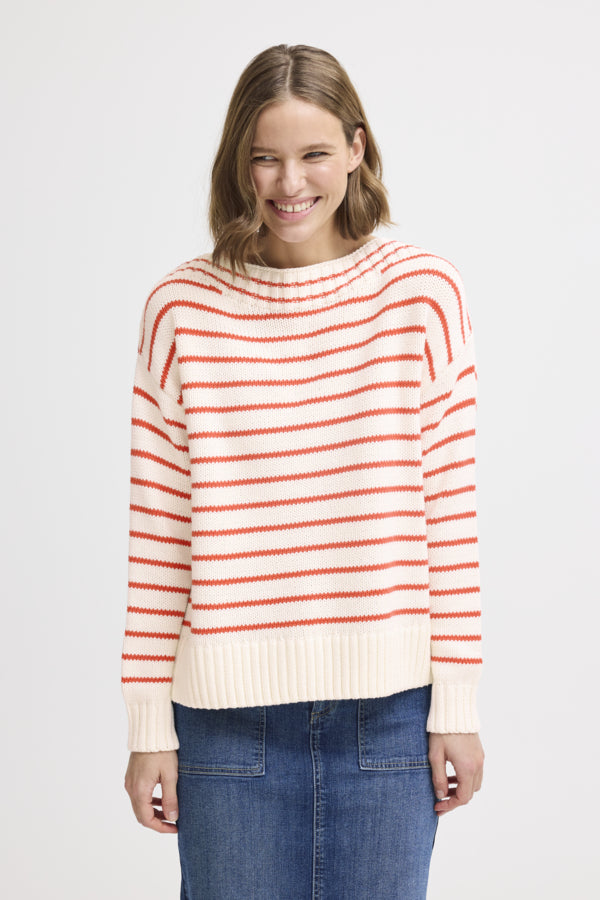 BYNAGLA STRIPED PULLOVER