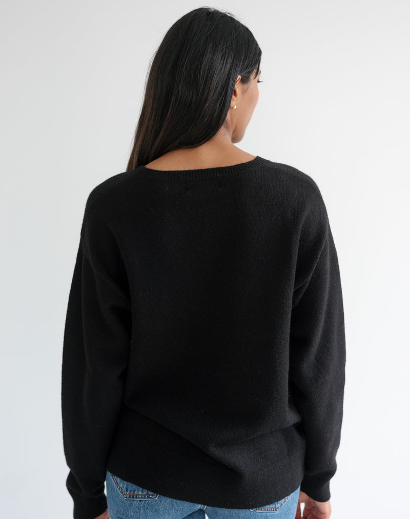 OVERSIZED KNITTED CREW