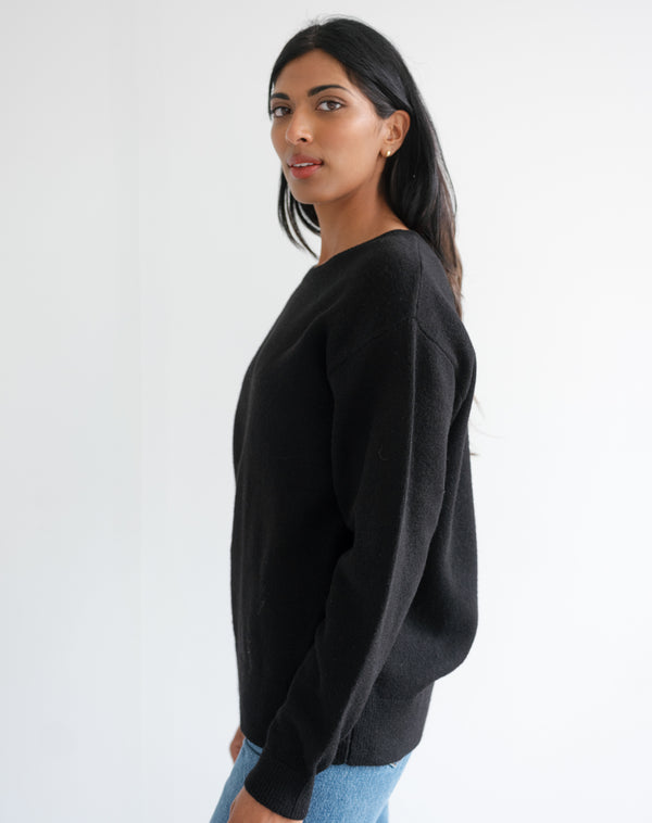 OVERSIZED KNITTED CREW