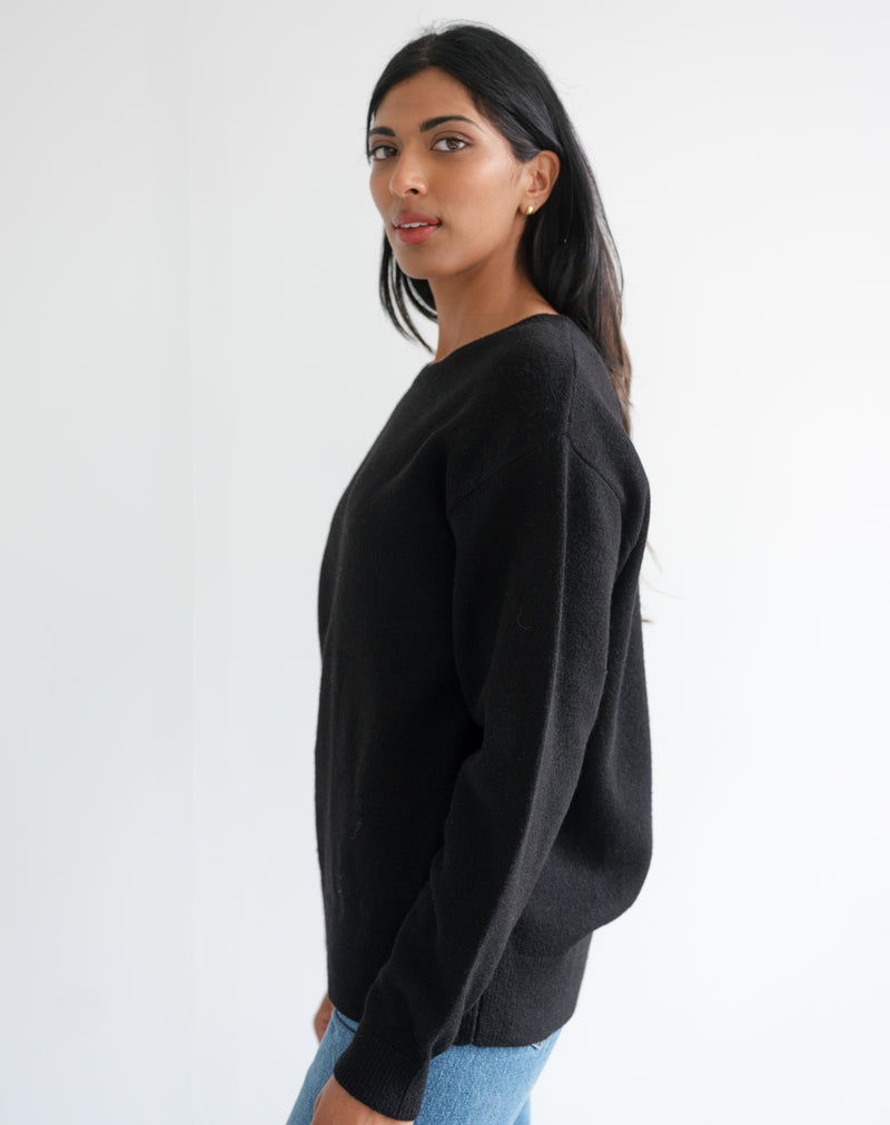 OVERSIZED KNITTED CREW