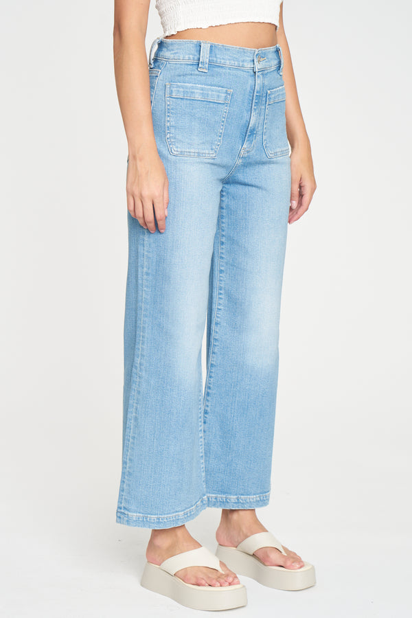 SIREN-PATCH POCKET WIDE ANKLE
