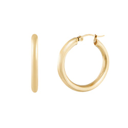 HAILEY HOOPS - GOLD PLATED