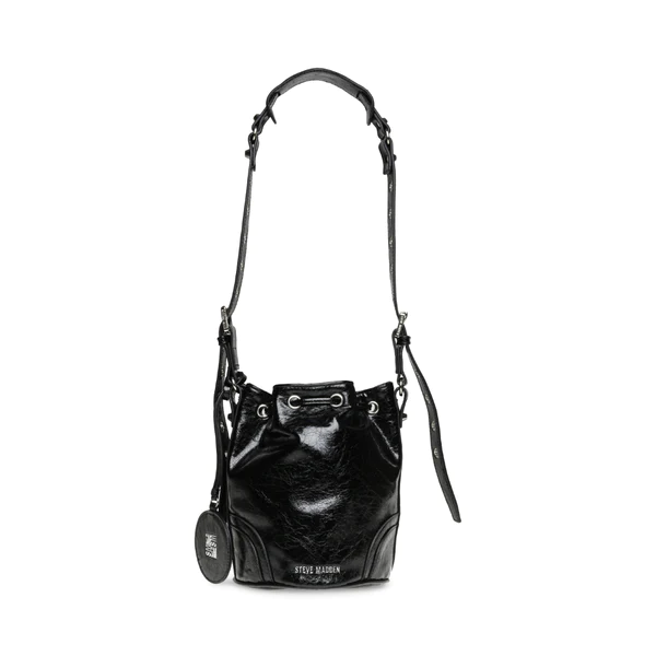 BVally Black Multi Bucket Bag
