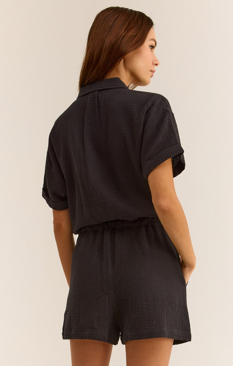 LOOKOUT GAUZE ROMPER