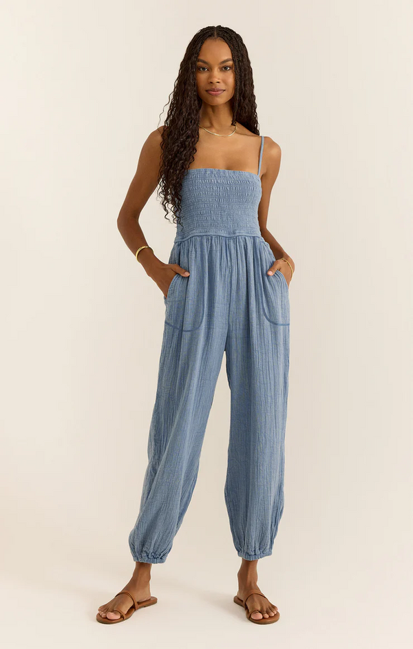 SANTOS GAUZE JUMPSUIT