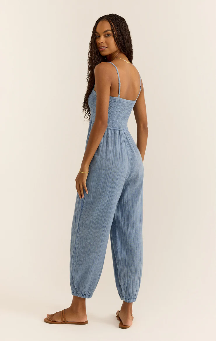 SANTOS GAUZE JUMPSUIT