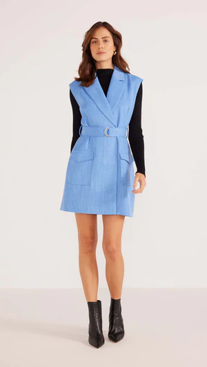 LUCY BELTED BLAZER MINI DRESS