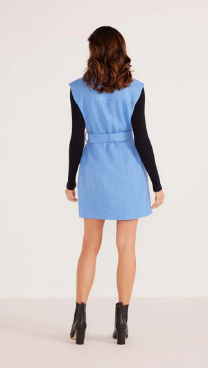 LUCY BELTED BLAZER MINI DRESS