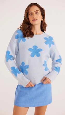 DAISY FLUFFY KNIT JUMPER