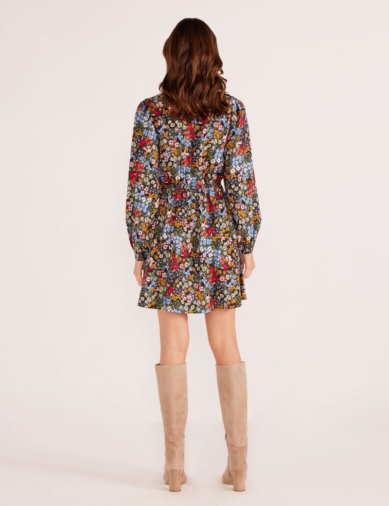 JOSIE LONG SLEEVE MINI DRESS