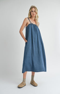 ARCHIVES TIE STRAP DRESS