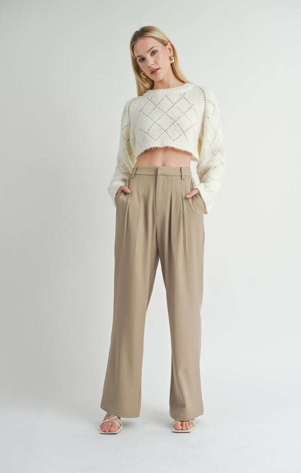 LEND LOVE WIDE LEG PANTS