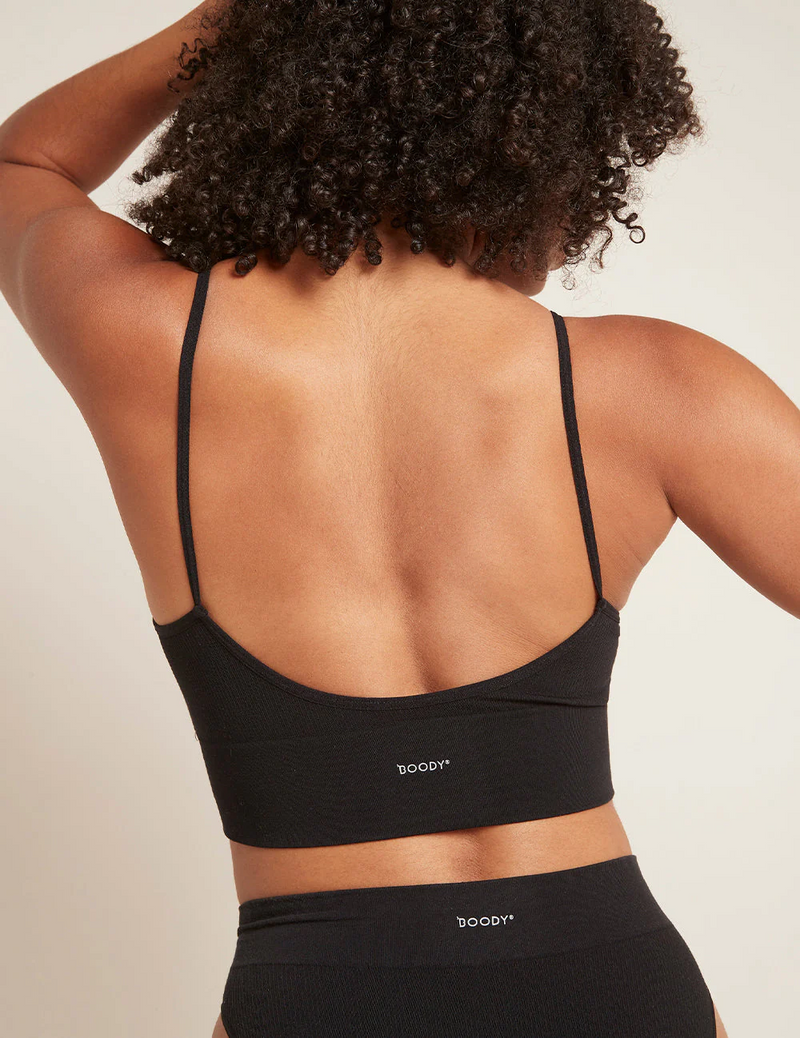 LYOLYTE RIBBED LOW BACK BRA