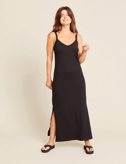 V-NECK SLIP DRESS