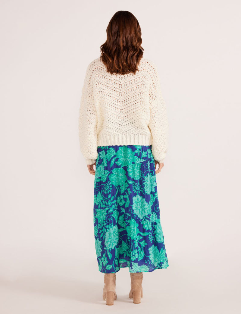 LUNA ZIG-ZAG KNIT JUMPER