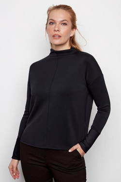 ARYA BUTTER CONTRAST TURTLENECK