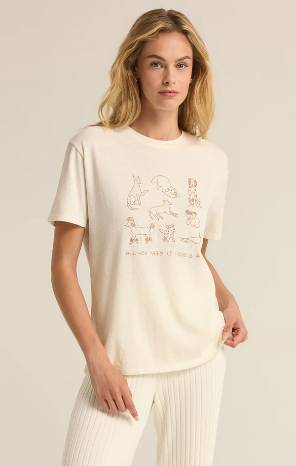 LOVE & DOG PACIFIC TEE