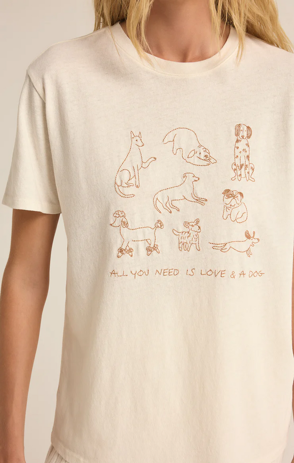 LOVE & DOG PACIFIC TEE