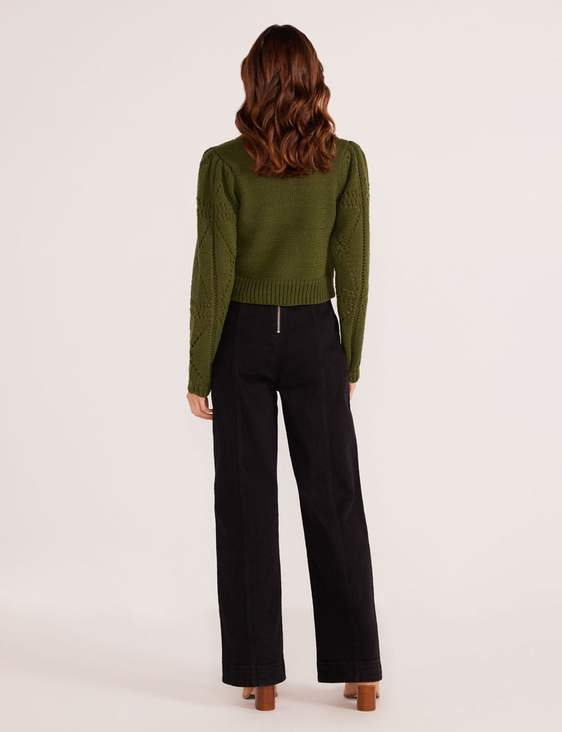 SALLY POINTELLE KNIT JUMPER