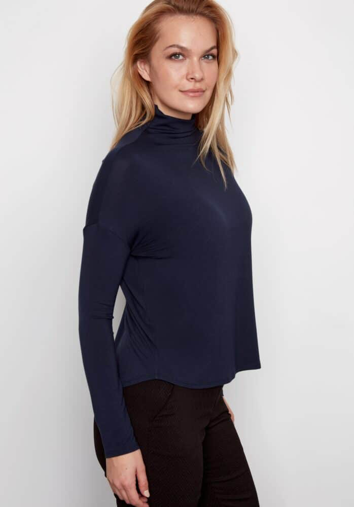 MORGAN TURTLE NECK TOP