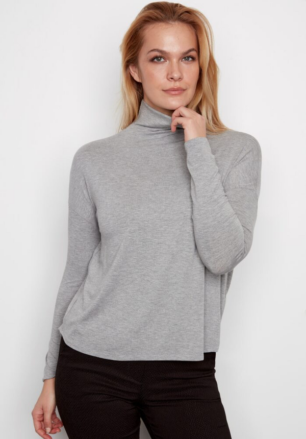 MORGAN TURTLE NECK TOP