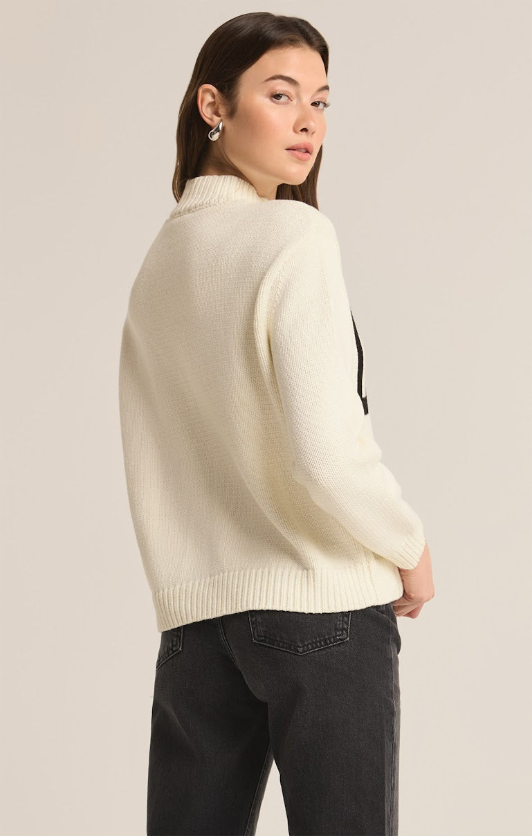 CIAO INTARSIA SWEATER