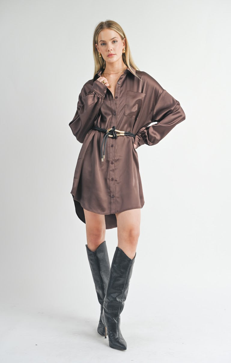 FLAWLESS OVERSIZED SHIRT DRESS