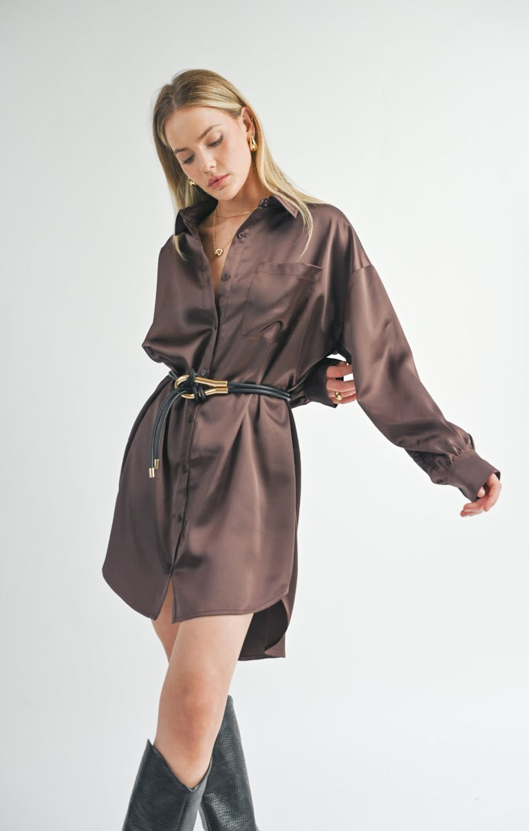 FLAWLESS OVERSIZED SHIRT DRESS