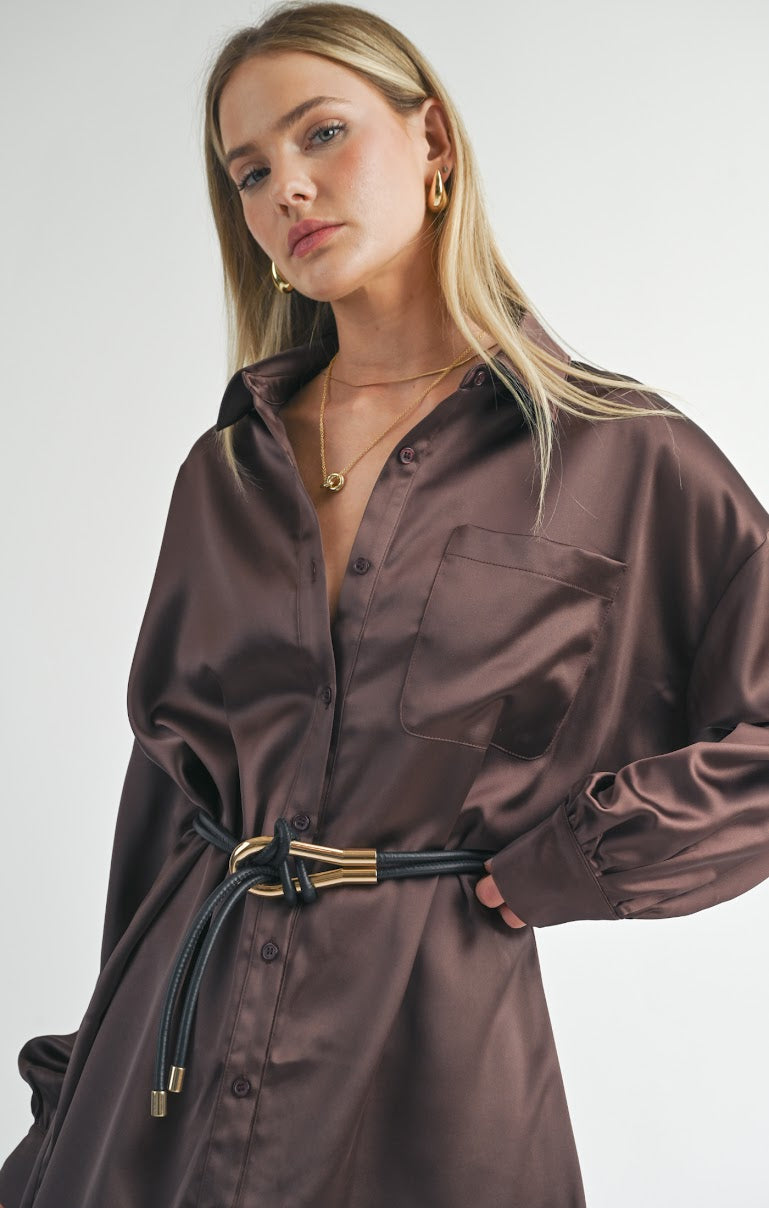 FLAWLESS OVERSIZED SHIRT DRESS