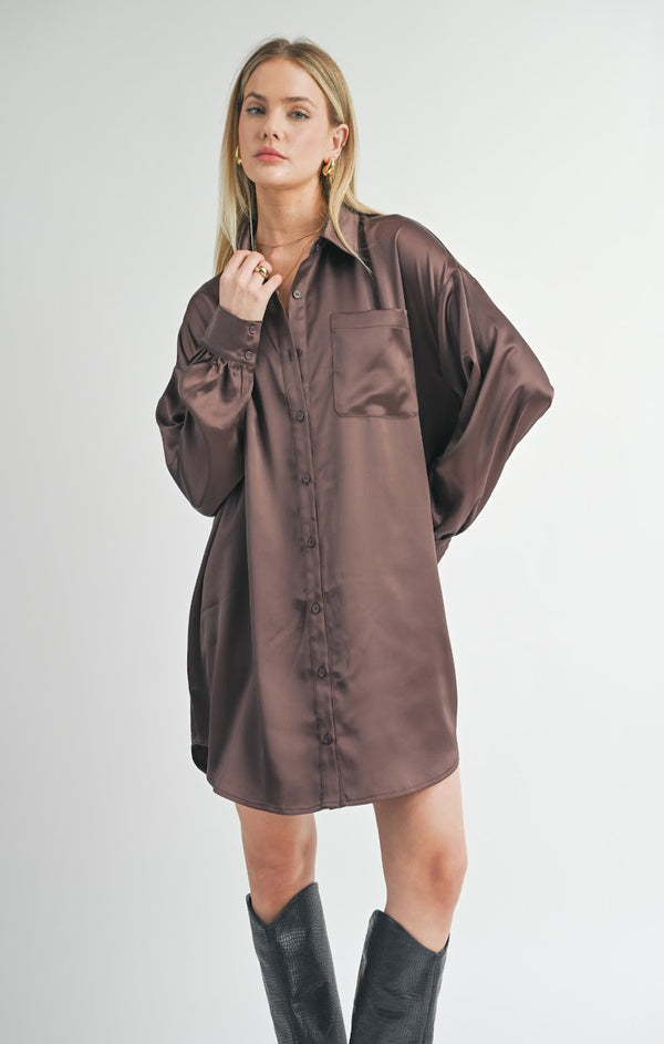 FLAWLESS OVERSIZED SHIRT DRESS