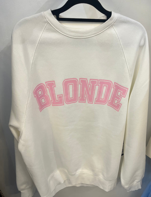 BLONDE NOT YOUR BOYFRIEND CREW
