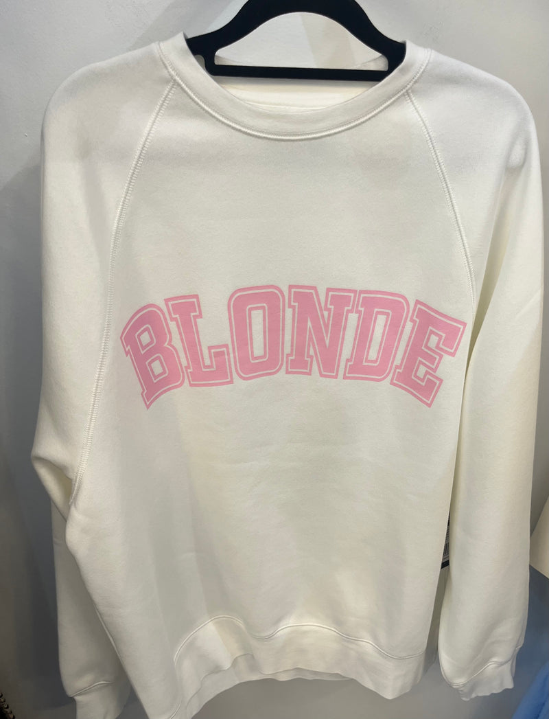 BLONDE NOT YOUR BOYFRIEND CREW