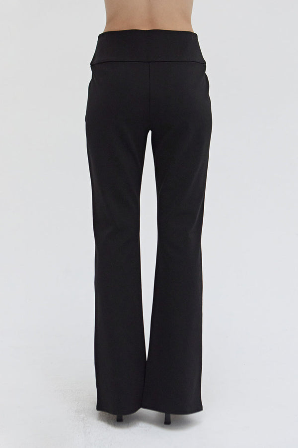 CRESCENT - PANTS WITH FRONT SLITS