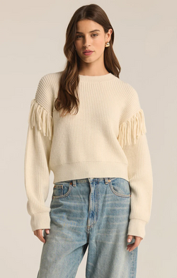 ON THE FRINGE SWEATER