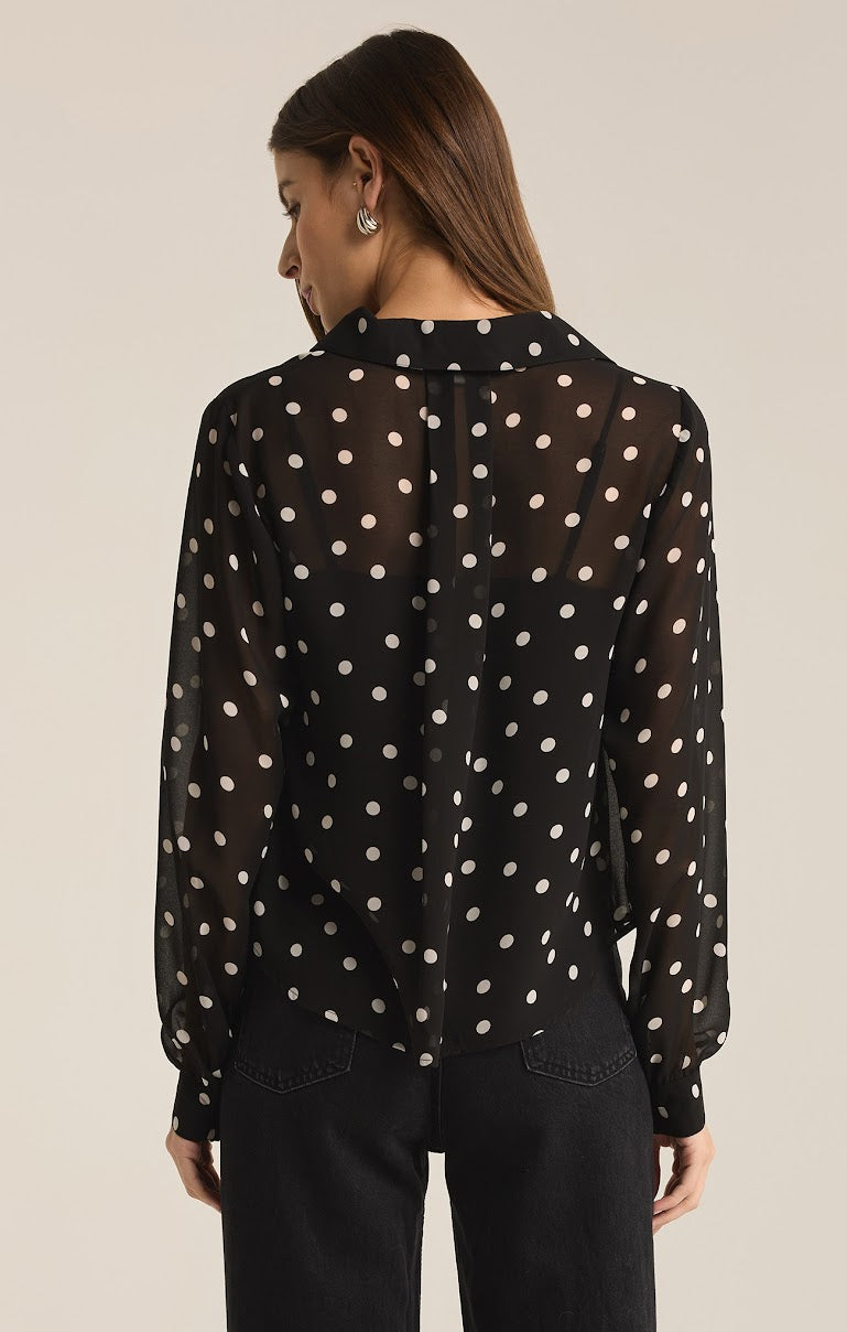 VIVENNE POLKA DOT TOP