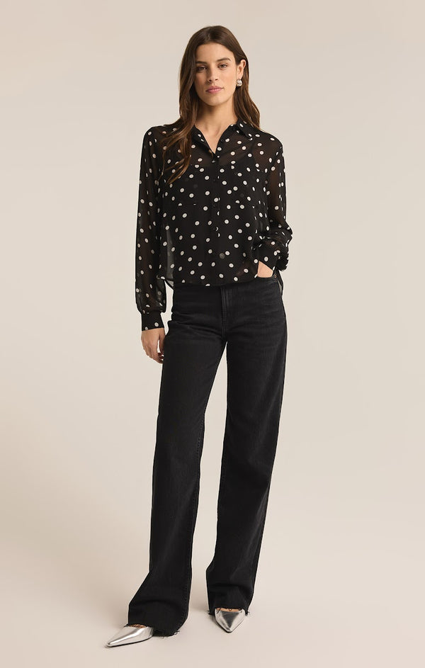 VIVENNE POLKA DOT TOP