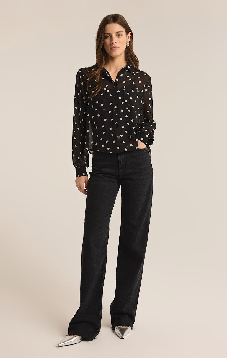 VIVENNE POLKA DOT TOP