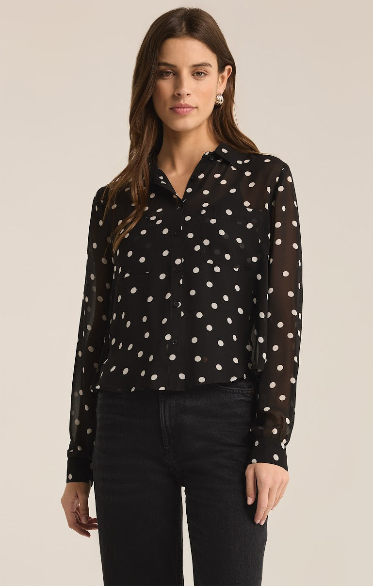 VIVENNE POLKA DOT TOP