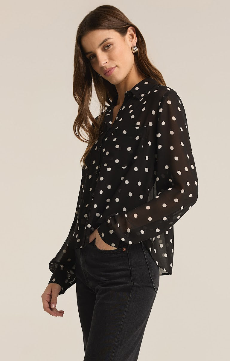 VIVENNE POLKA DOT TOP