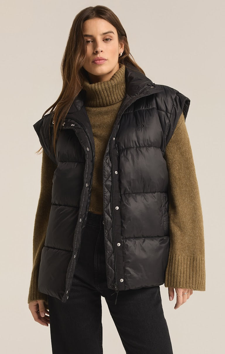 SUNDOWN OVERSIZE PUFFER VEST