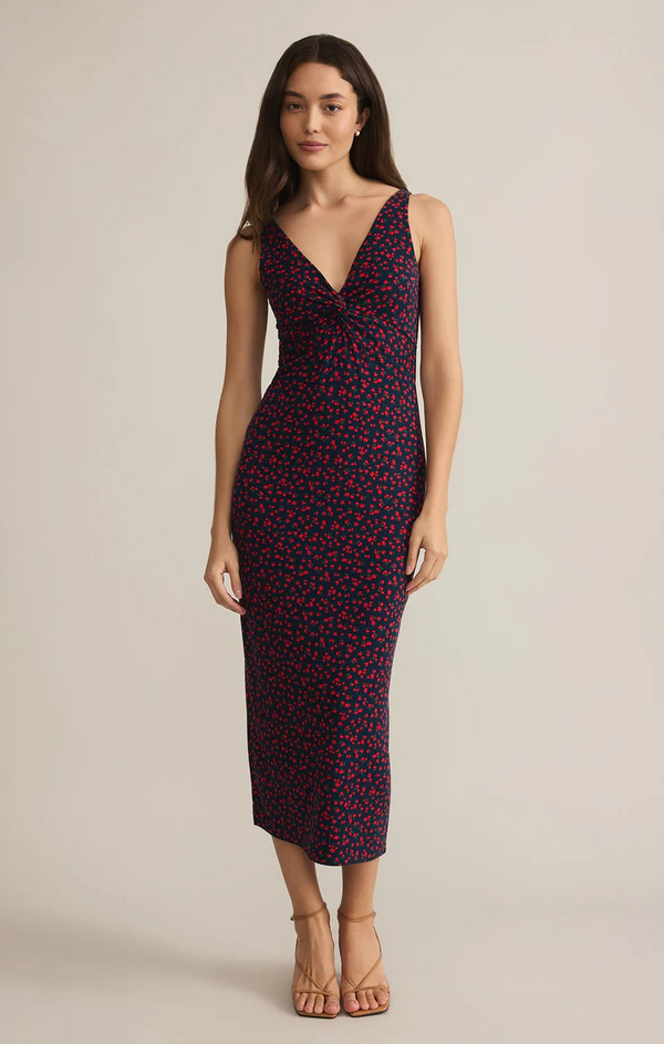 ELEVE LA ROSA DITSY MIDI DRESS