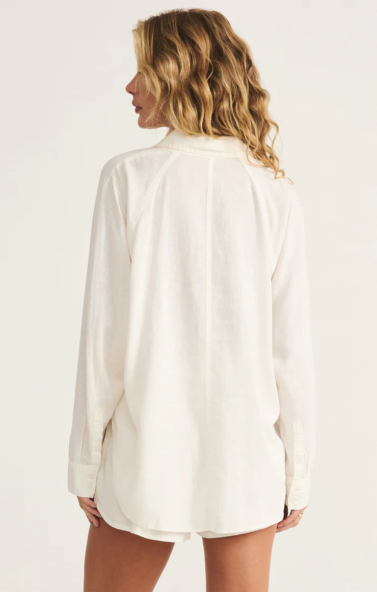 THE PERFECT LINEN TOP