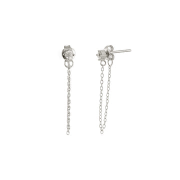 CHAIN STUDS - STERLING SILVER