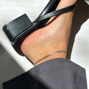 RIVIERA ANKLET - SILVER