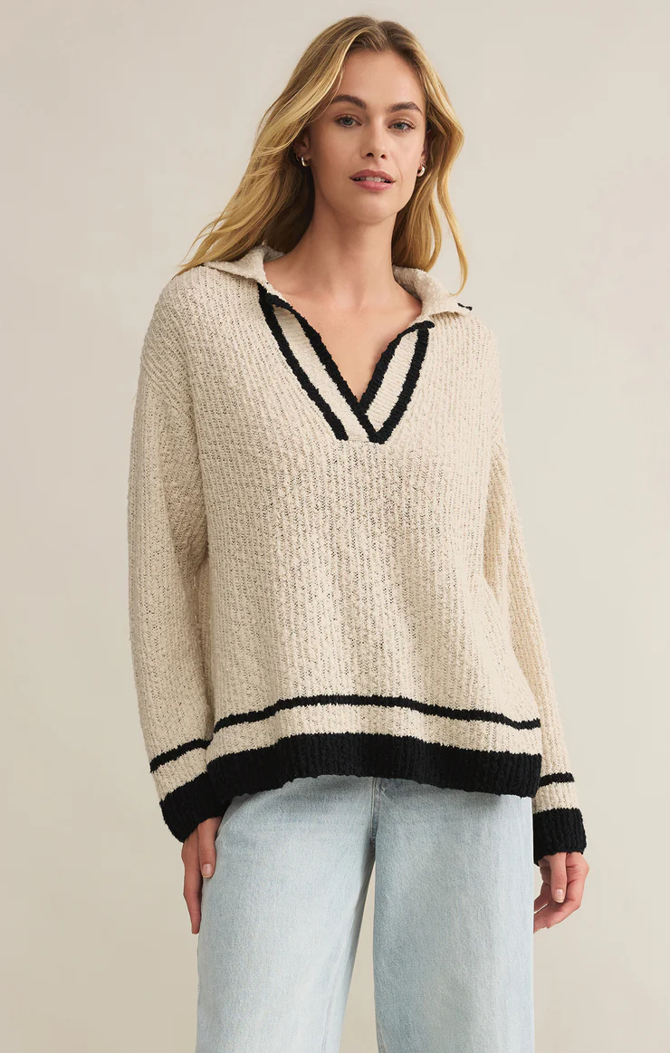 HAMMOND POLO SWEATER