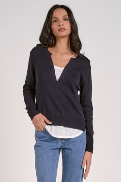 LAYERED VNK SWEATER